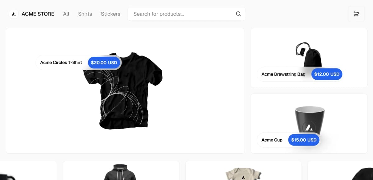 Acme Store Demo